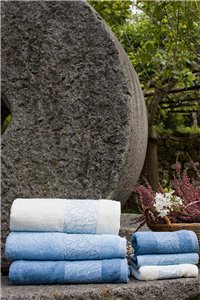 Completo spugna 3+3 Ariel jacquard