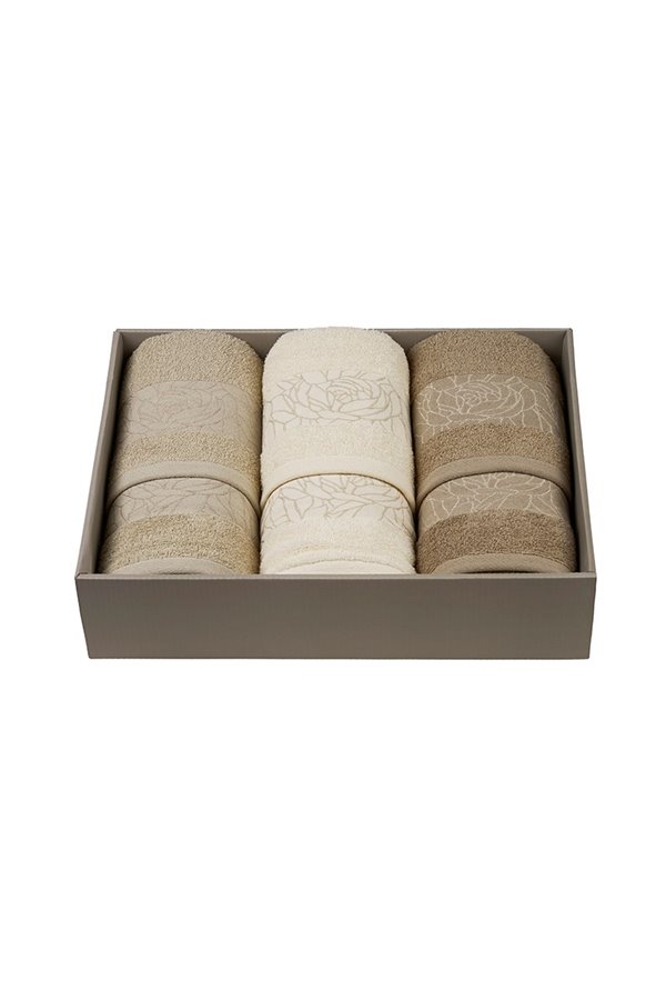 Completo spugna 3+3 Ariel jacquard