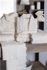 Set bagno 8 pz Glinda